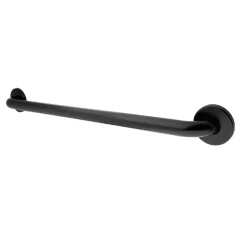 New Americana 30" Stainless Steel Decorative Grab Bar in Matte Black Grab Bars