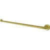 Americana 36" Stainless Steel Decorative Grab Bar in Brushed Brass Grab Bars