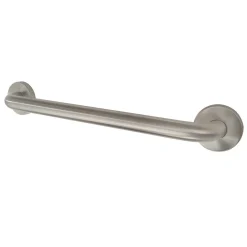 Sale Americana 18" Stainless Steel Decorative Grab Bar in Brushed Nickel Grab Bars