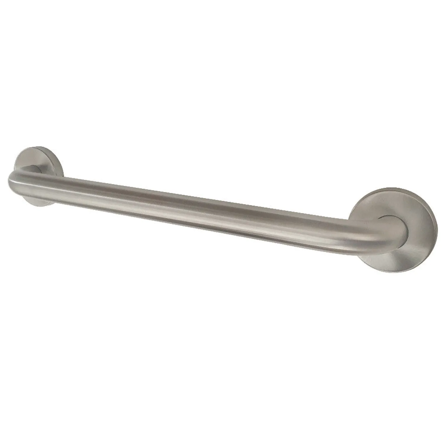 Sale Americana 18" Stainless Steel Decorative Grab Bar in Brushed Nickel Grab Bars