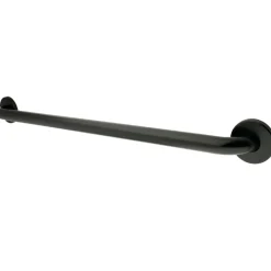 Outlet Americana 12" Stainless Steel Grab Bar in Oil Rubbed Bronze Grab Bars