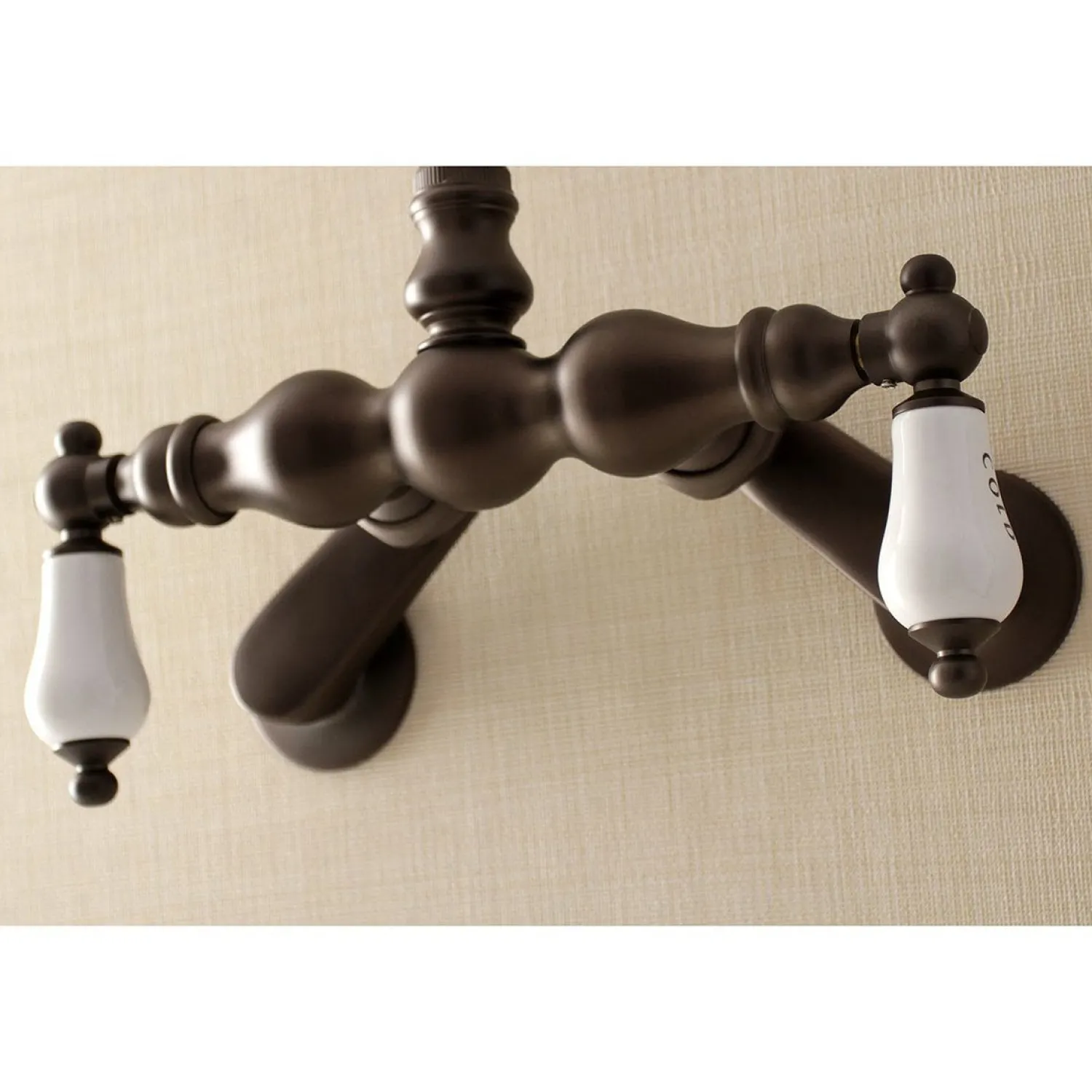 Best Aqua Vintage AE85TX-P Adjustable Center Wall Mount Tub Faucet Tub Faucets