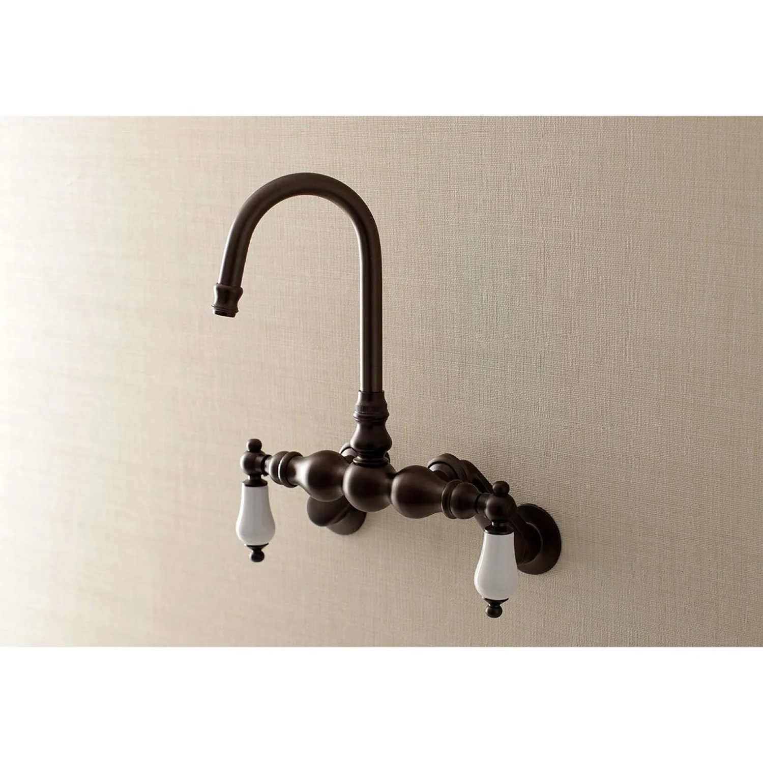 Discount Aqua Vintage AE83TX-P Adjustable Center Wall Mount Tub Faucet Tub Faucets
