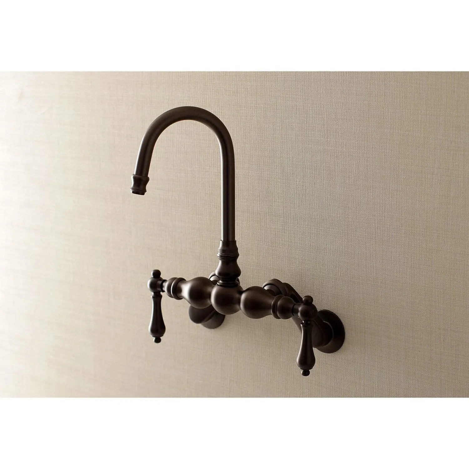New Aqua Vintage AE81TX-P Adjustable Center Wall Mount Tub Faucet Tub Faucets