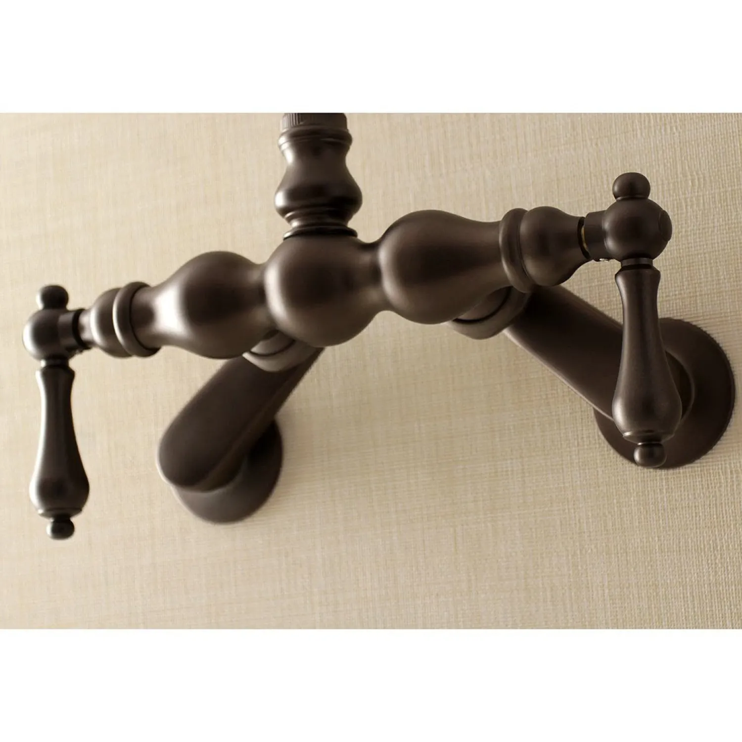New Aqua Vintage AE81TX-P Adjustable Center Wall Mount Tub Faucet Tub Faucets