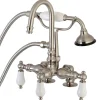 Clearance Aqua Vintage AE15TX-P Clawfoot Tub Faucet with Hand Shower Tub Faucets