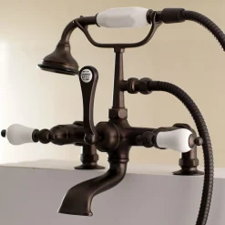 Discount Aqua Vintage AE205TX-P 7-Inch Tub Faucet with Hand Shower Tub Faucets