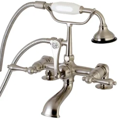 Clearance Aqua Vintage AE203TX-P 7-Inch Tub Faucet with Hand Shower Tub Faucets