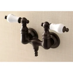 Best Aqua Vintage AE33TX-P Vintage 3-3/8-Inch Wall Mount Tub Faucet Tub Faucets