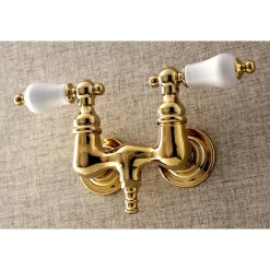 Best Aqua Vintage AE33TX-P Vintage 3-3/8-Inch Wall Mount Tub Faucet Tub Faucets