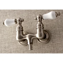 Best Aqua Vintage AE33TX-P Vintage 3-3/8-Inch Wall Mount Tub Faucet Tub Faucets