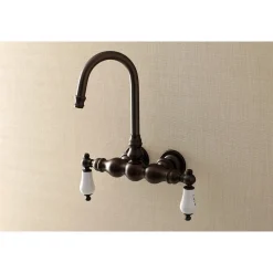 Aqua Vintage AE3TX-P Vintage 3-3/8-Inch Wall Mount Tub Faucet Tub Faucets