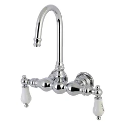 Aqua Vintage AE3TX-P Vintage 3-3/8-Inch Wall Mount Tub Faucet Tub Faucets