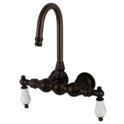Aqua Vintage AE3TX-P Vintage 3-3/8-Inch Wall Mount Tub Faucet Tub Faucets