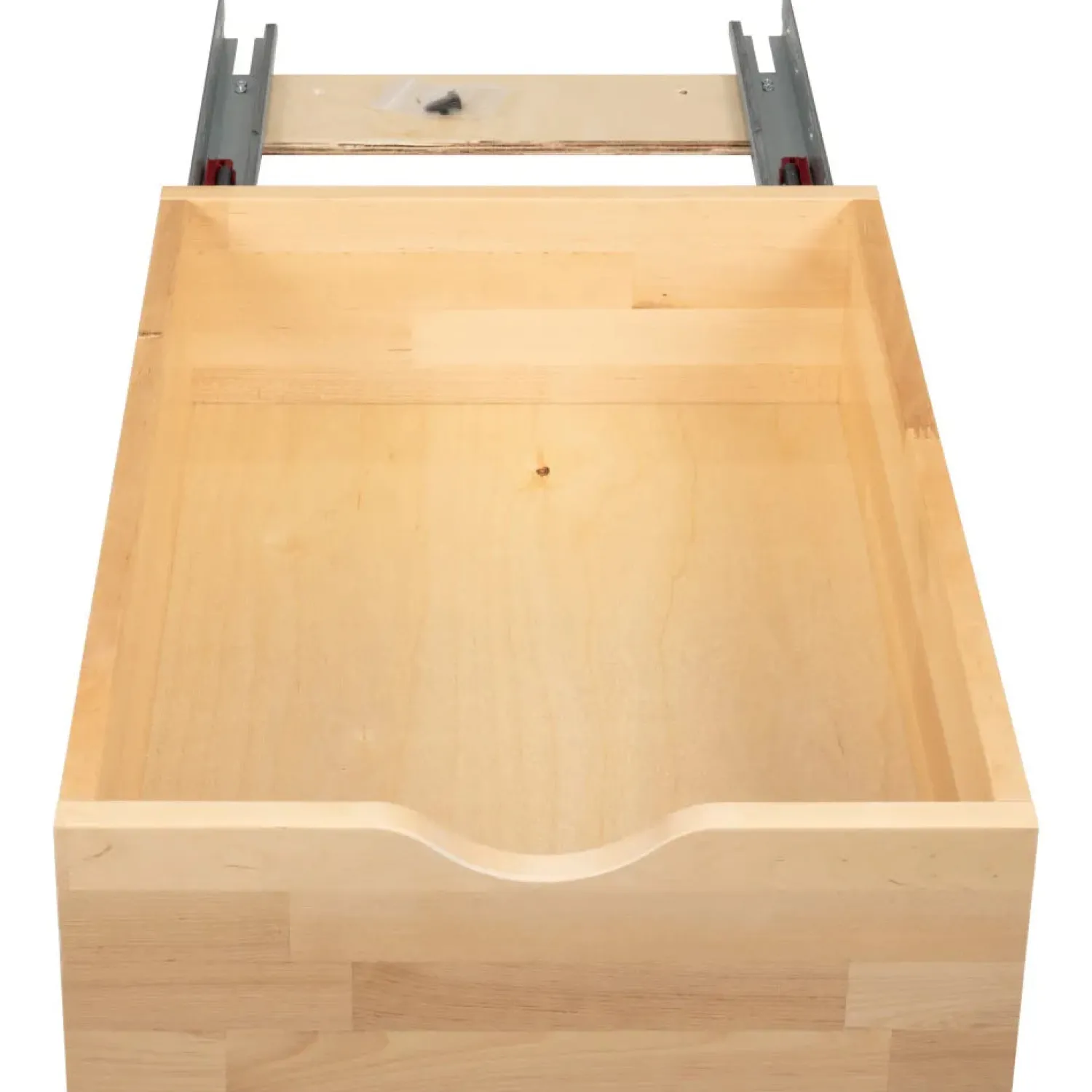 Discount Base Cabinet Roll-Out Drawer Cabinet Construction + Upgrades