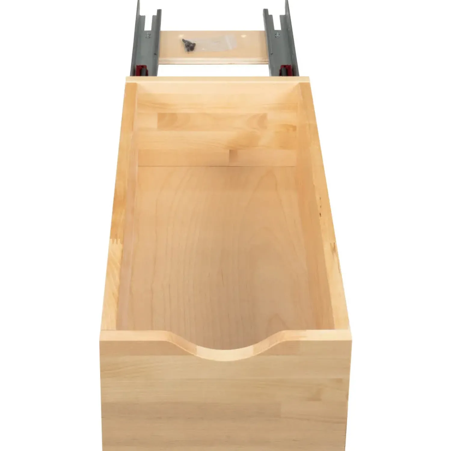 Discount Base Cabinet Roll-Out Drawer Cabinet Construction + Upgrades