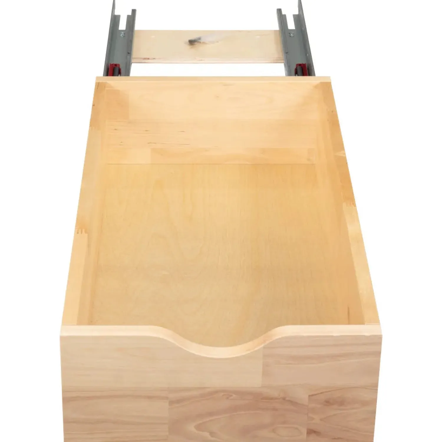 Discount Base Cabinet Roll-Out Drawer Cabinet Construction + Upgrades