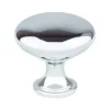 Online Advantage Knobs Knob in Polished Chrome - Round Knobs|Cabinet Knobs