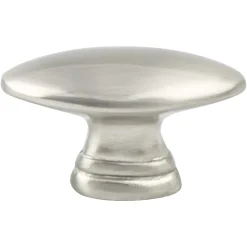 Advantage Plus Six Knob in Brushed Nickel Knobs|Brushed Nickel Hardware