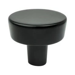 Online Brookridge Knob in Matte Black - Round Knobs|Black & Dark Hardware