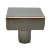 Clearance Brookridge Knob in Verona Bronze - Square Knobs|Cabinet Knobs