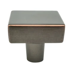 Clearance Brookridge Knob in Verona Bronze - Square Knobs|Cabinet Knobs