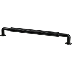 Online Cannelee Appliance Pull in Matte Black Black & Dark Hardware|Appliance Pulls