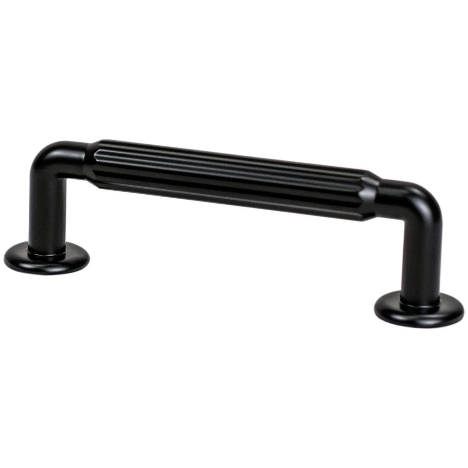 Online Cannelee Pull in Matte Black Cabinet Pulls|Black & Dark Hardware
