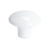 Discount Concord Knob in Ceramic White Knobs|Cabinet Knobs