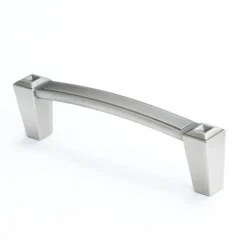 Connections 3" Pull Brushed Nickel Hardware|Cabinet Knobs