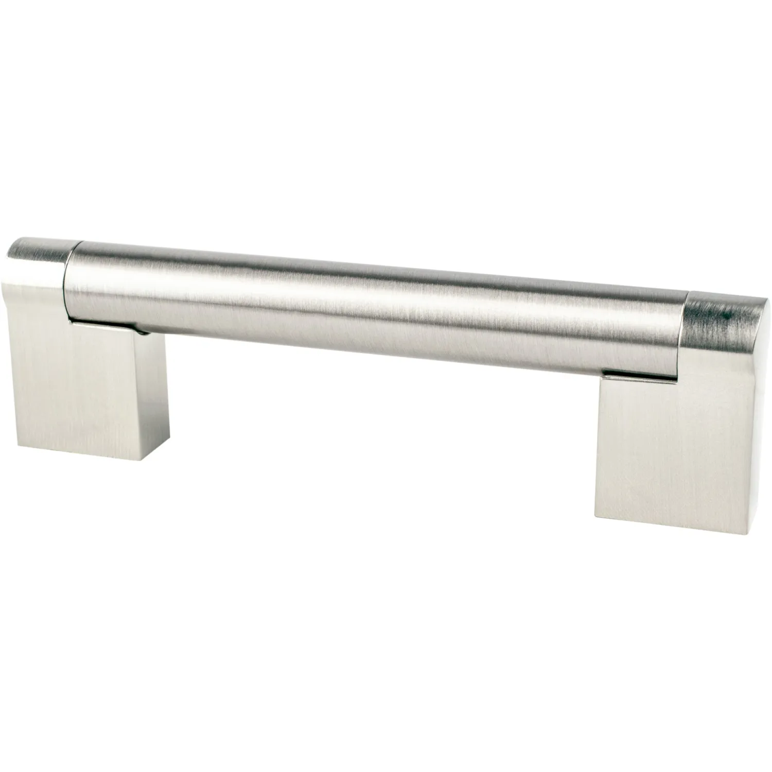 New Contemporary Advantage Three Pull in Brushed Nickel Cabinet Pulls|Brushed Nickel Hardware
