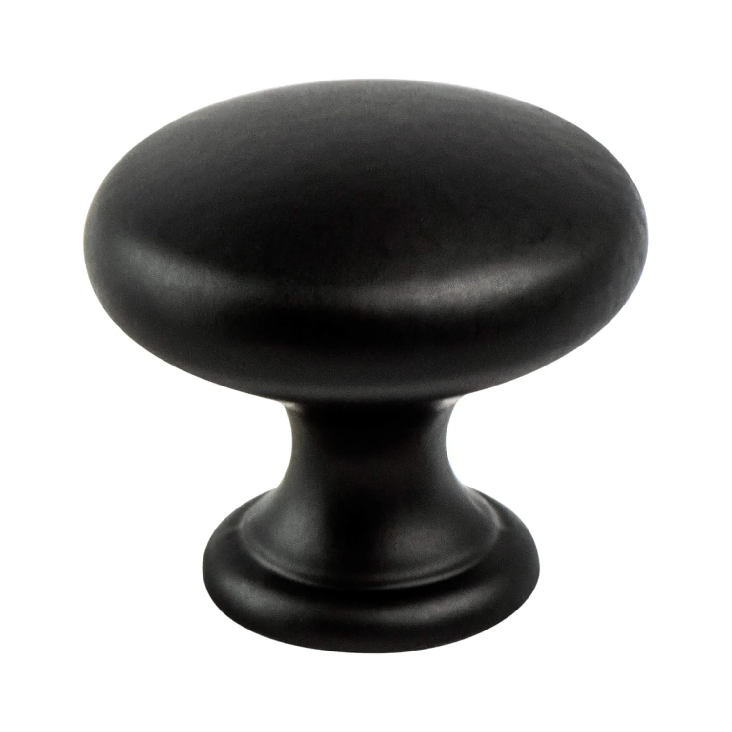 Online Contemporary Advantage Four Knob in Matte Black - Round Knobs|Black & Dark Hardware