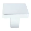Discount Contemporary Advantage One Knob in Polished Chrome - Square Knobs|Cabinet Knobs
