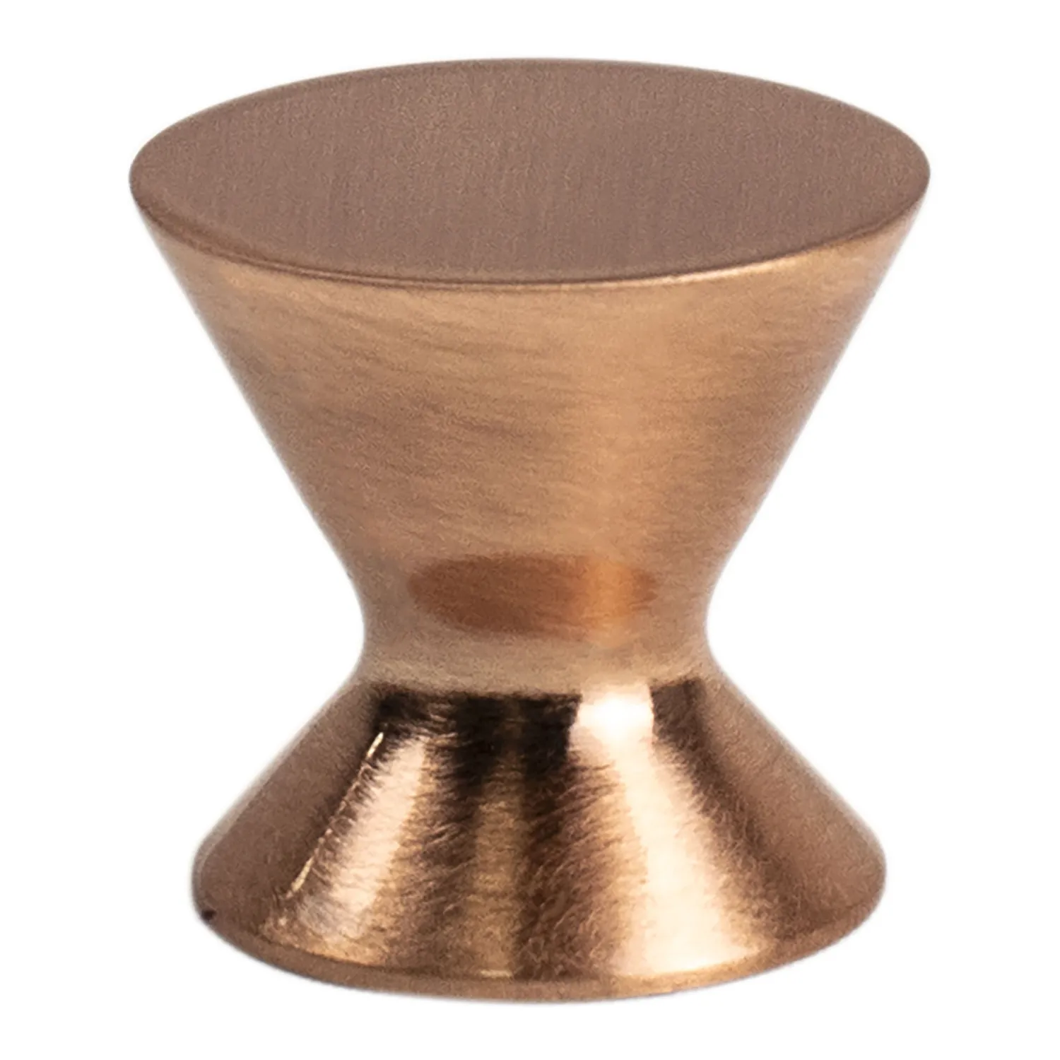 Hot Domestic Bliss Knob in Brushed Copper Knobs|Cabinet Knobs