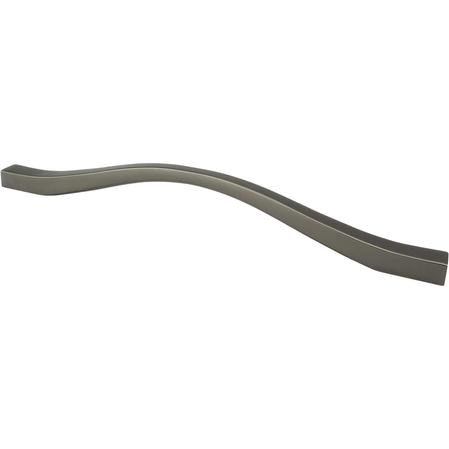 Fluid Pull in Charcoal Gray Cabinet Pulls|Black & Dark Hardware
