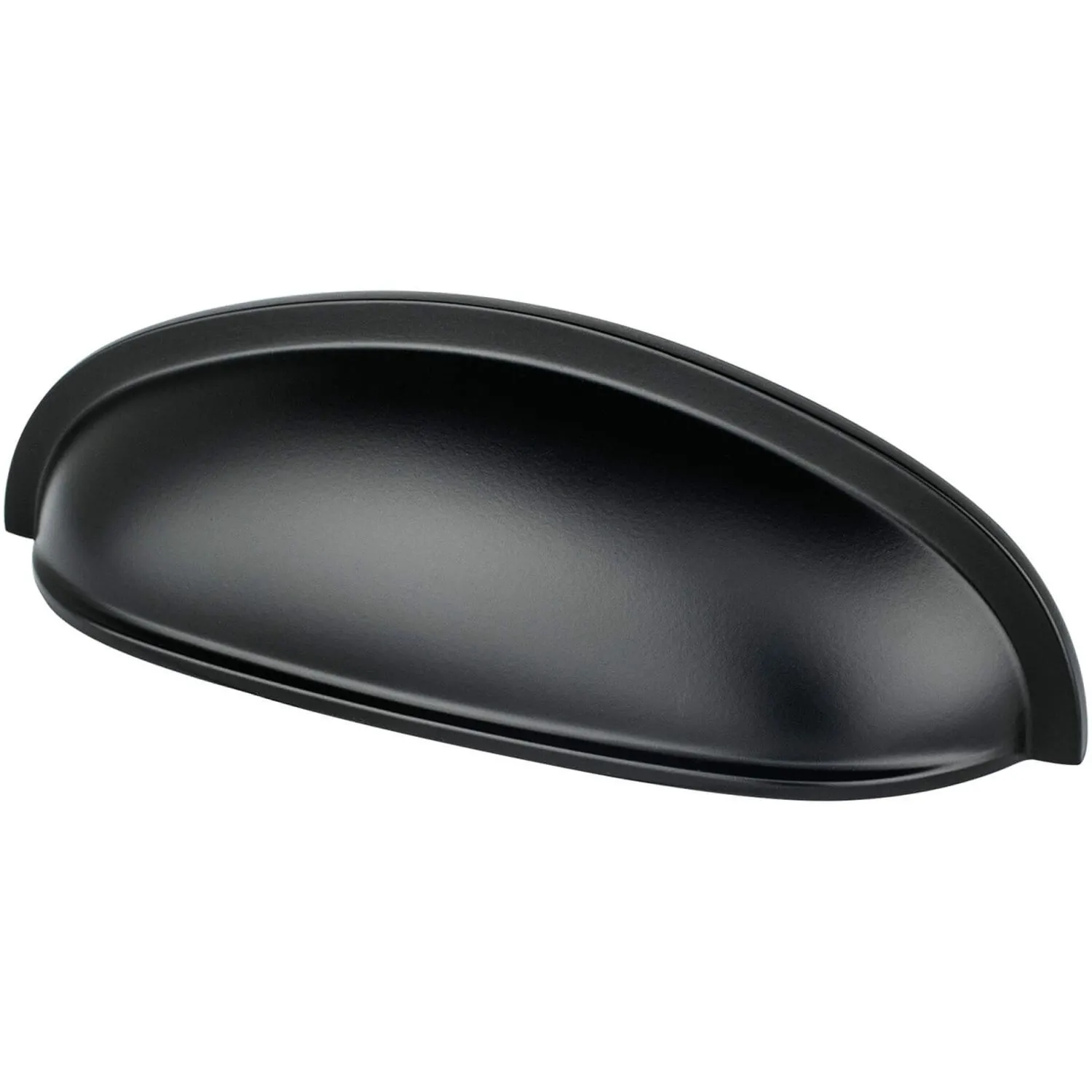 Hot Folklore Cup Pull in Matte Black Black & Dark Hardware