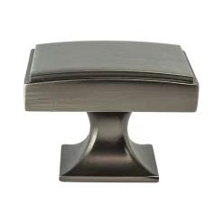 Hearthstone Knob in Vintage Nickel Knobs|Brushed Nickel Hardware