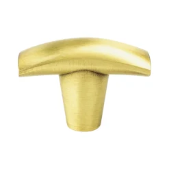 Discount Meadow Knob in Satin Gold Brass & Gold|Knobs