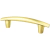 Meadow Pull in Satin Gold Brass & Gold|Cabinet Pulls