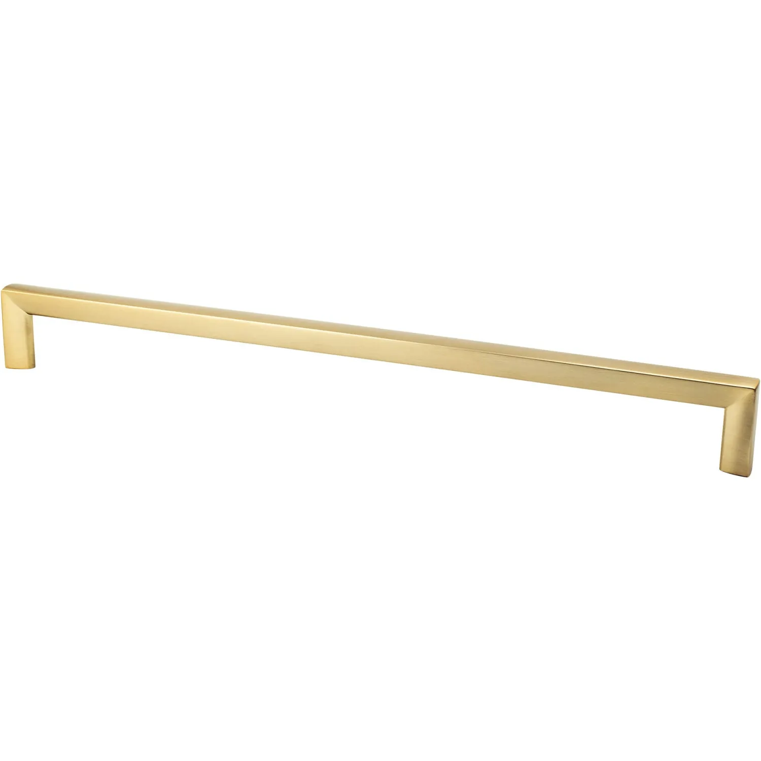 Metro Appliance Pull in Modern Brushed Gold Brass & Gold|Appliance Pulls