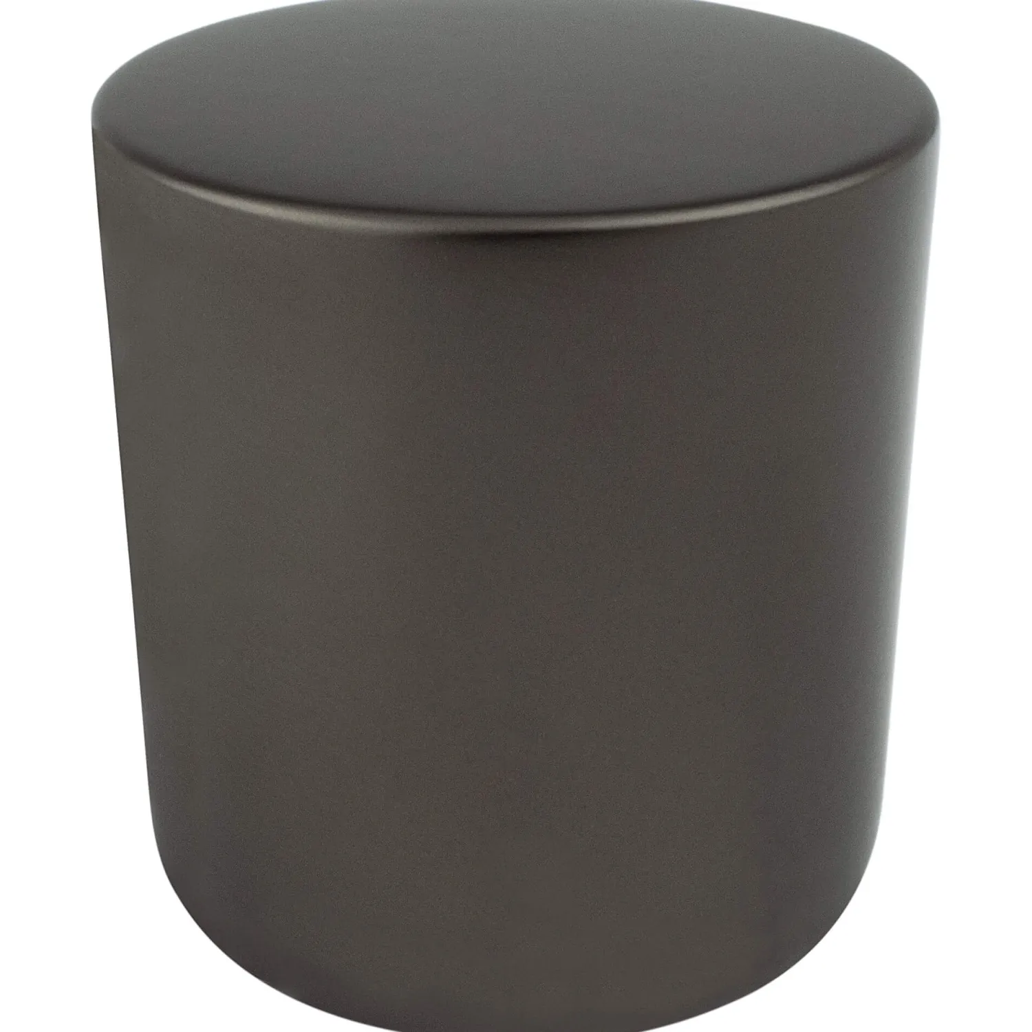 Mini Knob in Charcoal Gray - Round Knobs|Black & Dark Hardware