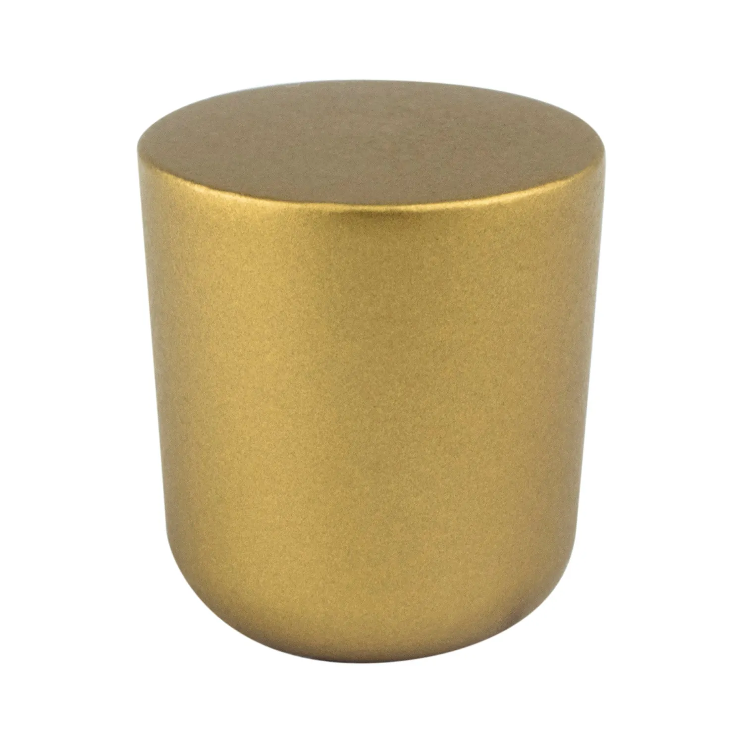 Outlet Mini Knob in Honey Gold - Round Brass & Gold|Knobs