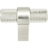 Outlet Radial Reign Knob in Brushed Nickel Knobs|Brushed Nickel Hardware