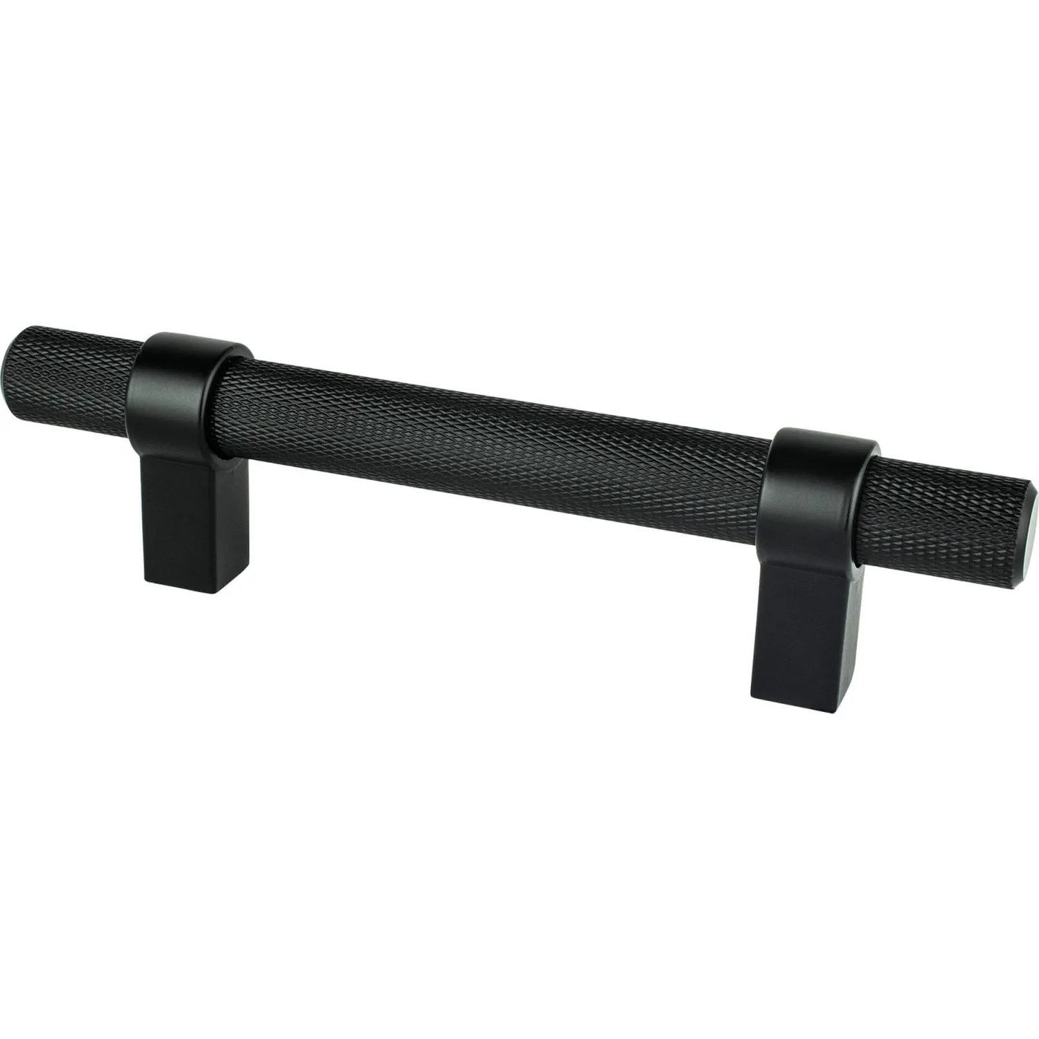 New Radial Reign Pull in Matte Black Cabinet Pulls|Black & Dark Hardware