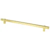 Best Rivet Rebel Appliance Pull in Modern Brushed Gold Brass & Gold|Appliance Pulls