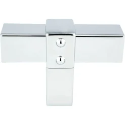 Outlet Rivet Rebel Knob in Polished Chrome Knobs|Cabinet Knobs