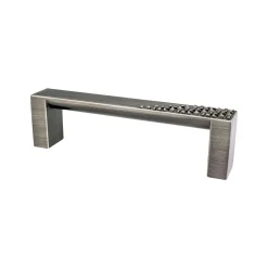 New Roque Pull in Vintage Nickel Cabinet Pulls|Brushed Nickel Hardware