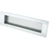 Outlet Seize Recess Pull in Dull Chrome Cabinet Pulls|Chrome Hardware
