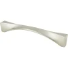 Discount Spiral Pull in Brushed Nickel Cabinet Pulls|Brushed Nickel Hardware