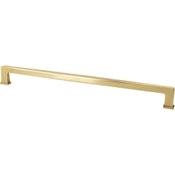 Outlet Subtle Surge Appliance Pull in Modern Brushed Gold Brass & Gold|Appliance Pulls